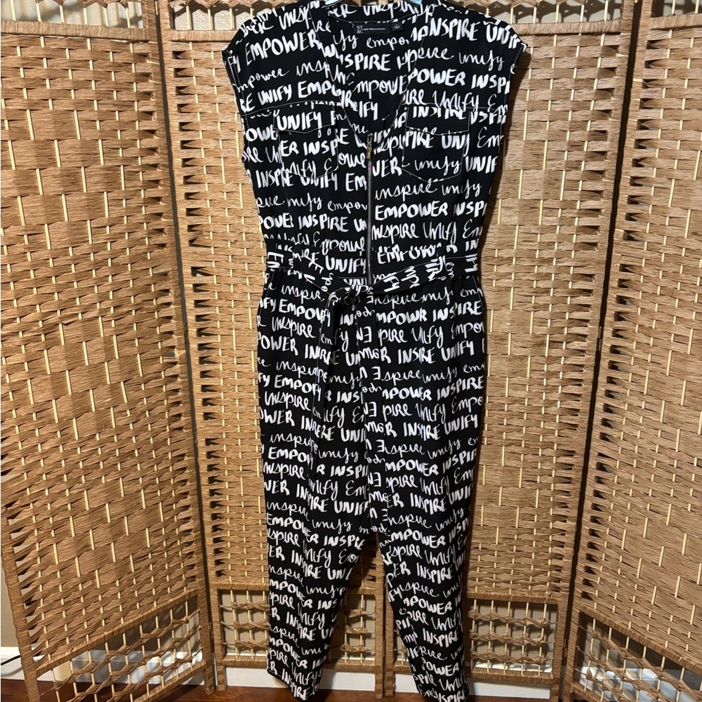 Black and White Jumpsuit